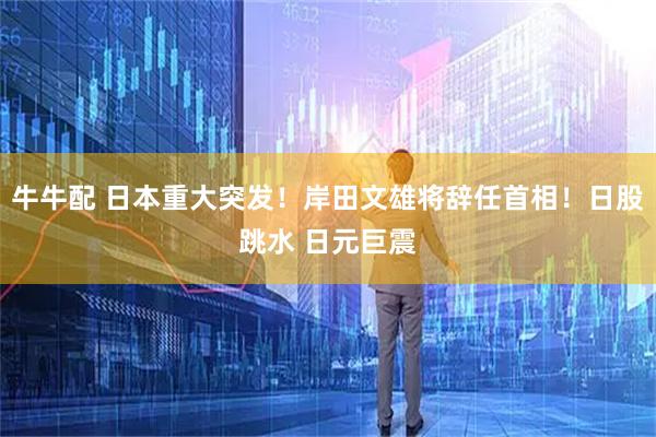 牛牛配 日本重大突发！岸田文雄将辞任首相！日股跳水 日元巨震