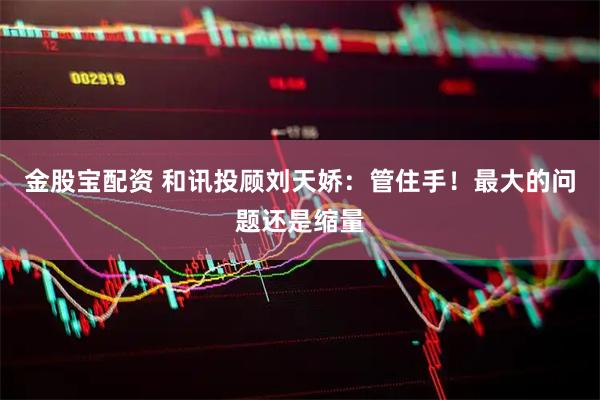 金股宝配资 和讯投顾刘天娇：管住手！最大的问题还是缩量
