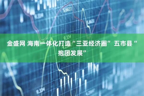 金盛网 海南一体化打造“三亚经济圈”&#32;五市县“抱团发展”