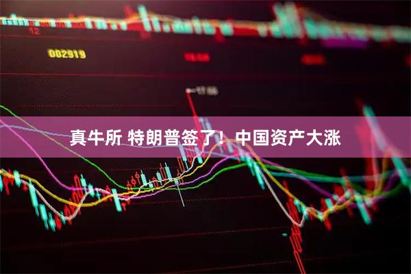 真牛所 特朗普签了！中国资产大涨
