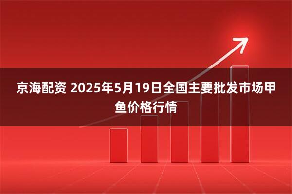 京海配资 2025年5月19日全国主要批发市场甲鱼价格行情